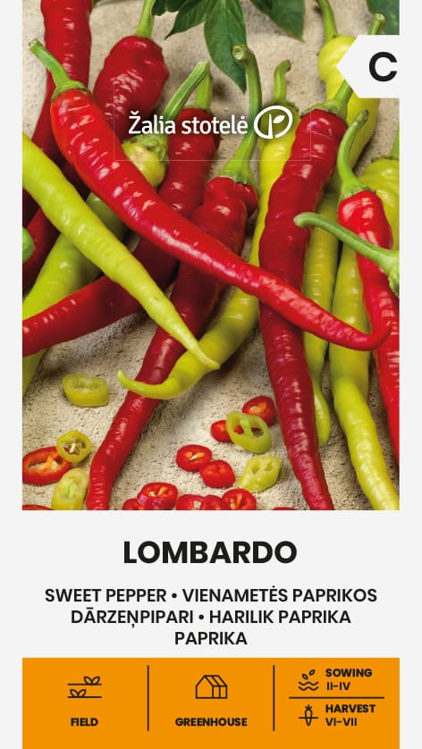 PAPRIKA VIENAMETĖ LOMBARDO