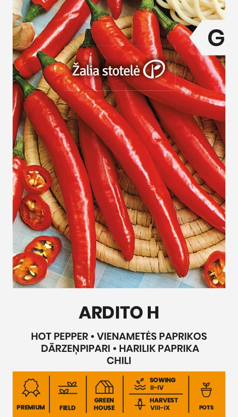 PAPRIKOS VIENAMETĖS ARDITO H