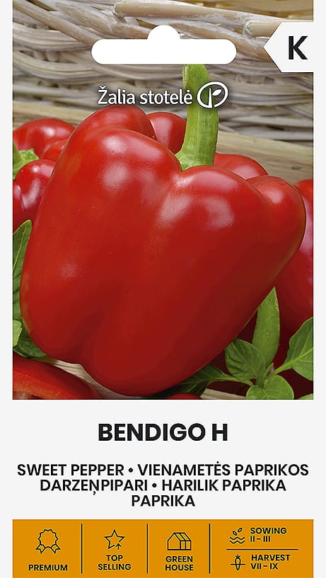 PAPRIKOS VIENAMETĖS BENDIGO H