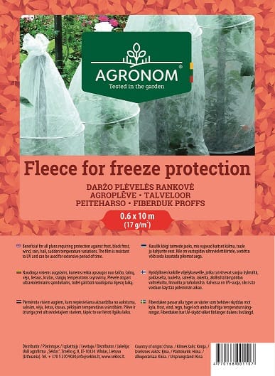 PLĖVELĖ POMIDORAMS UŽDENGTI 0,6X10M