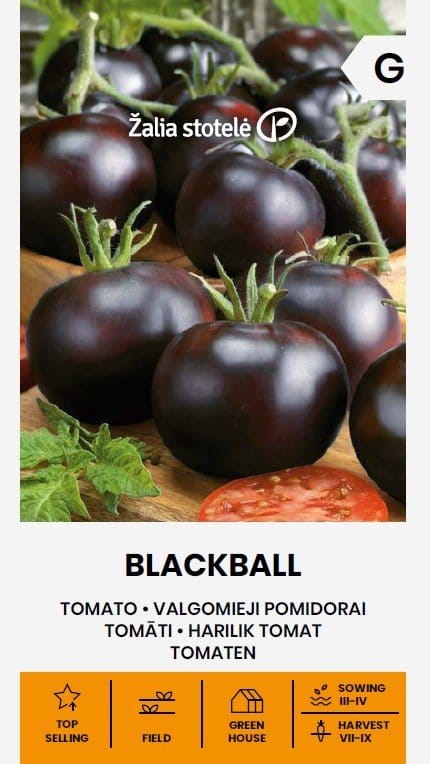 POMIDORAI VALGOMIEJI BLACKBALL