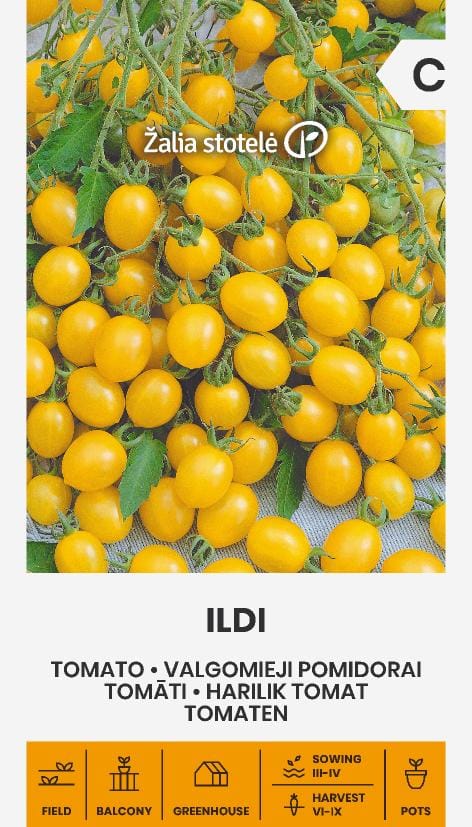 POMIDORAI VALGOMIEJI ILDI