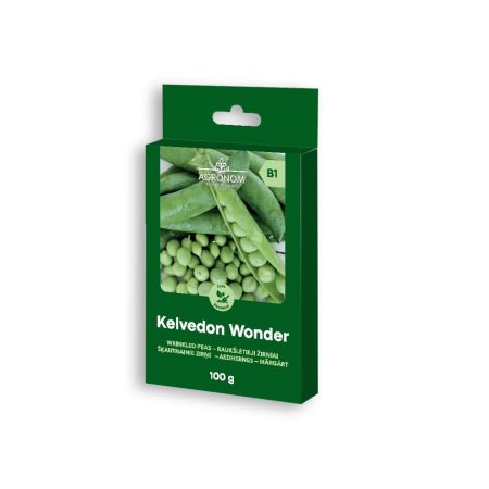 RAUKŠLĖTIEJI ŽIRNIAI KELVEDON WONDER 100G