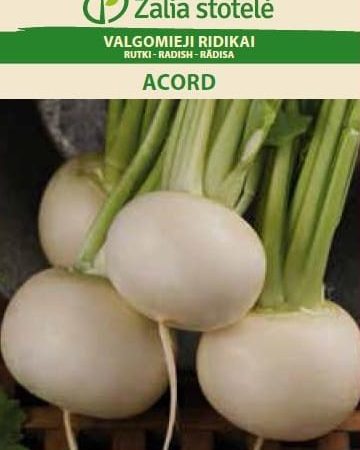 RIDIKAI VALGOMIEJI ACORD