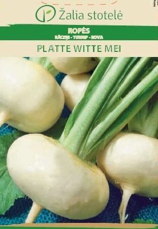 ROPĖS PLATTE WITTE MEI