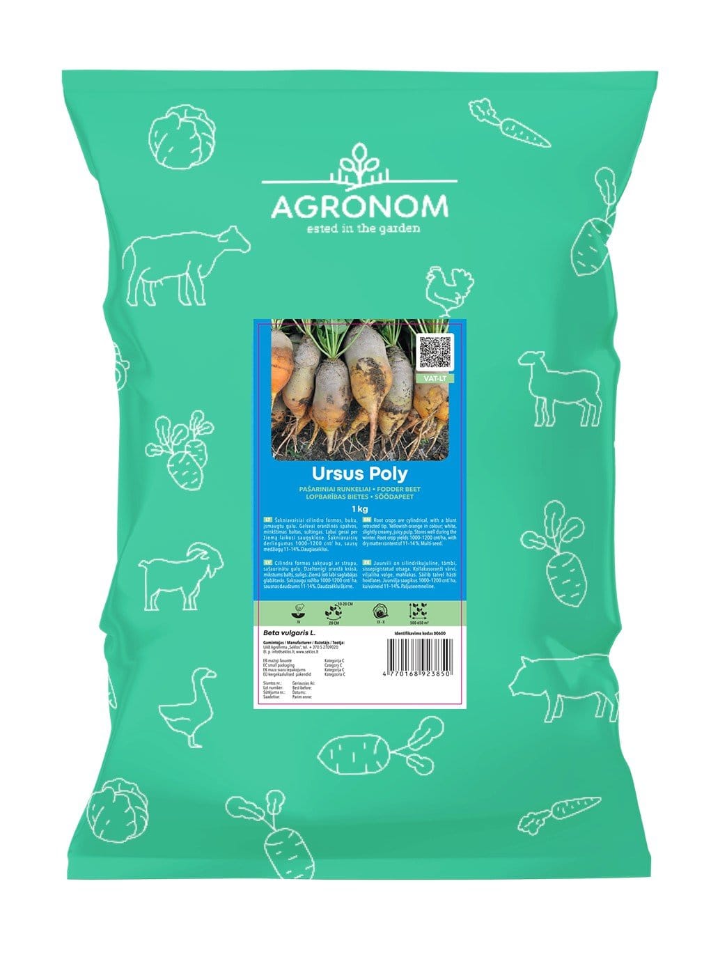RUNKELIAI PAŠARINIAI URSUS POLY 1 KG