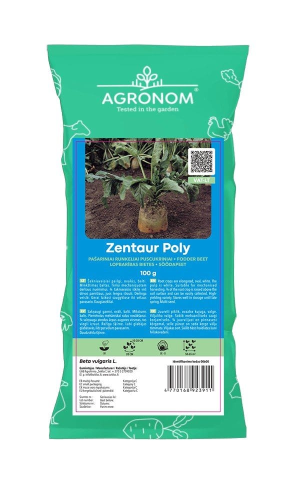 RUNKELIAI PUSCUKRINIAI ZENTAUR POLY 0,1 KG
