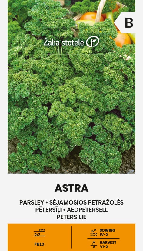 SĖJAMOSIOS PETRAŽOLĖS ASTRA