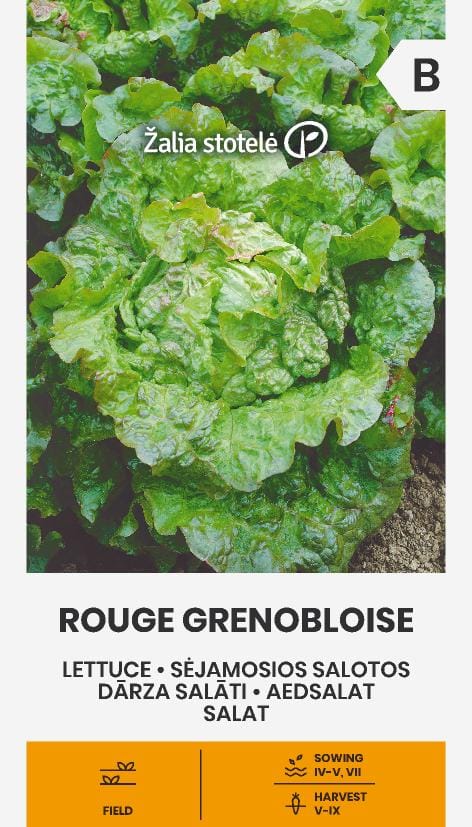 SĖJAMOSIOS SALOTOS ROUGE GRENOBLOISE