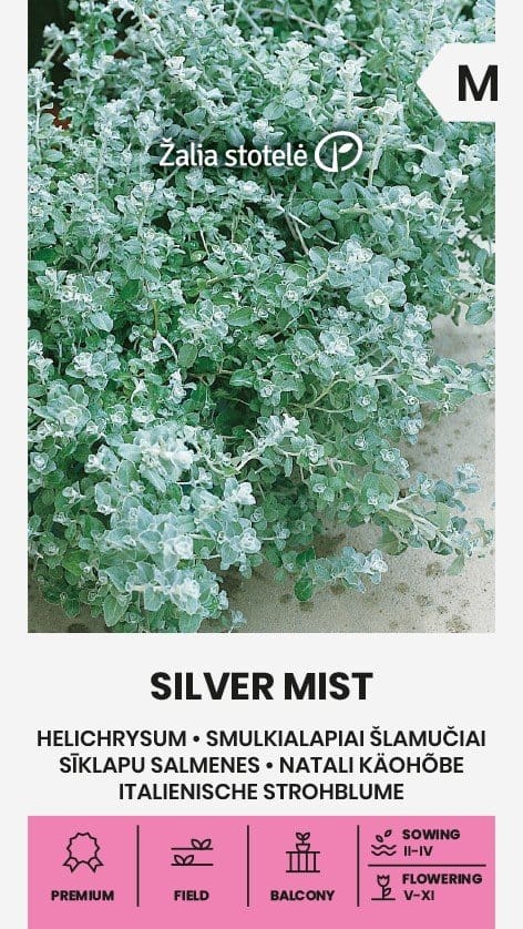 SMULKIALAPIAI ŠLAMUČIAI SILVER MIST