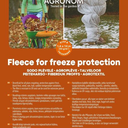 SODO PLĖVELĖ 1,6X10M (50G/KV.M)