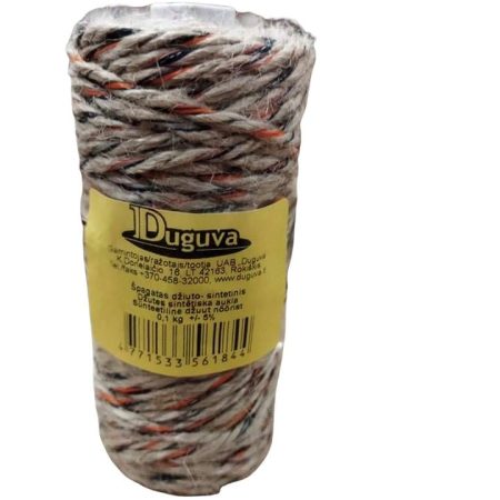 ŠPAGATAS SUKTAS DŽIUTO-SINTETINIS 0,1 KG