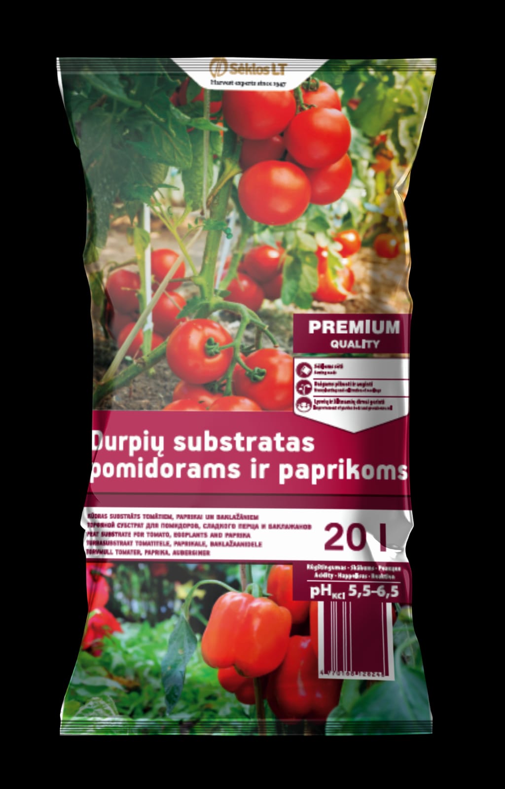 SUBSTRATAS POMIDORAMS, PAPRIKOMS, BAKLAŽANAMS 20 L - Image 2