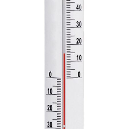 TERMOMETRAS PLASTIKINIS, BALTAS, 17CM