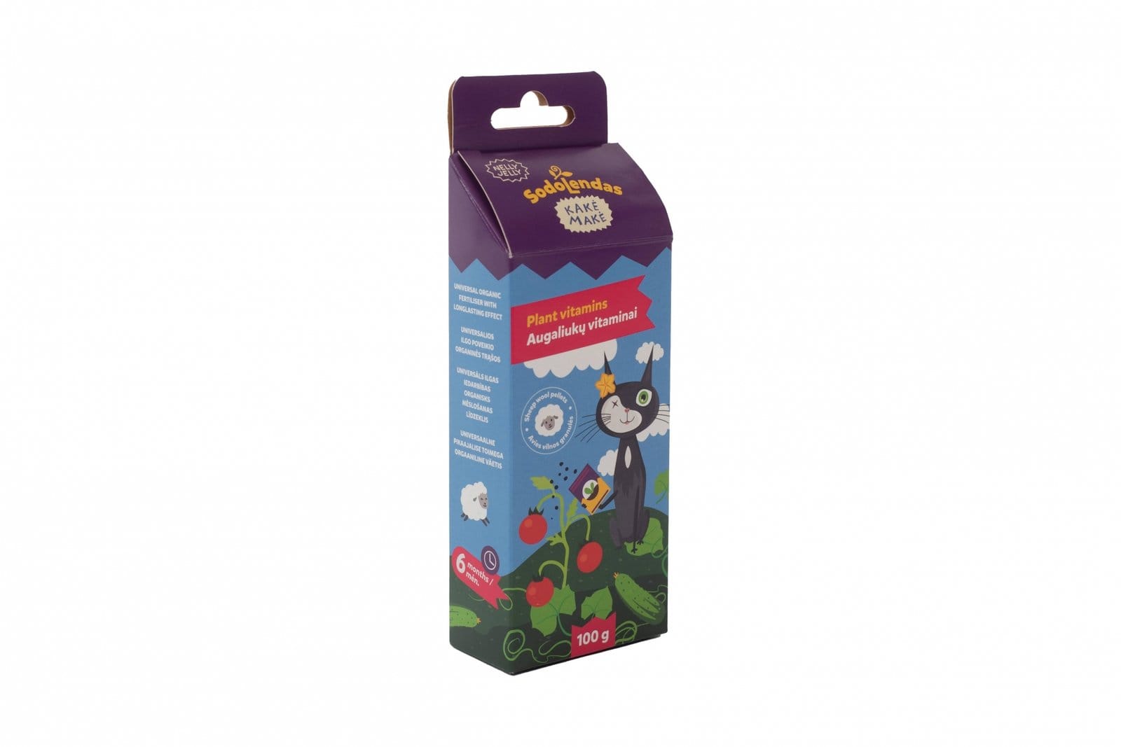 UNIVERSALIOS ORGANINĖS VILNOS TRĄŠOS - KAKĖ MAKĖ 0,1 KG