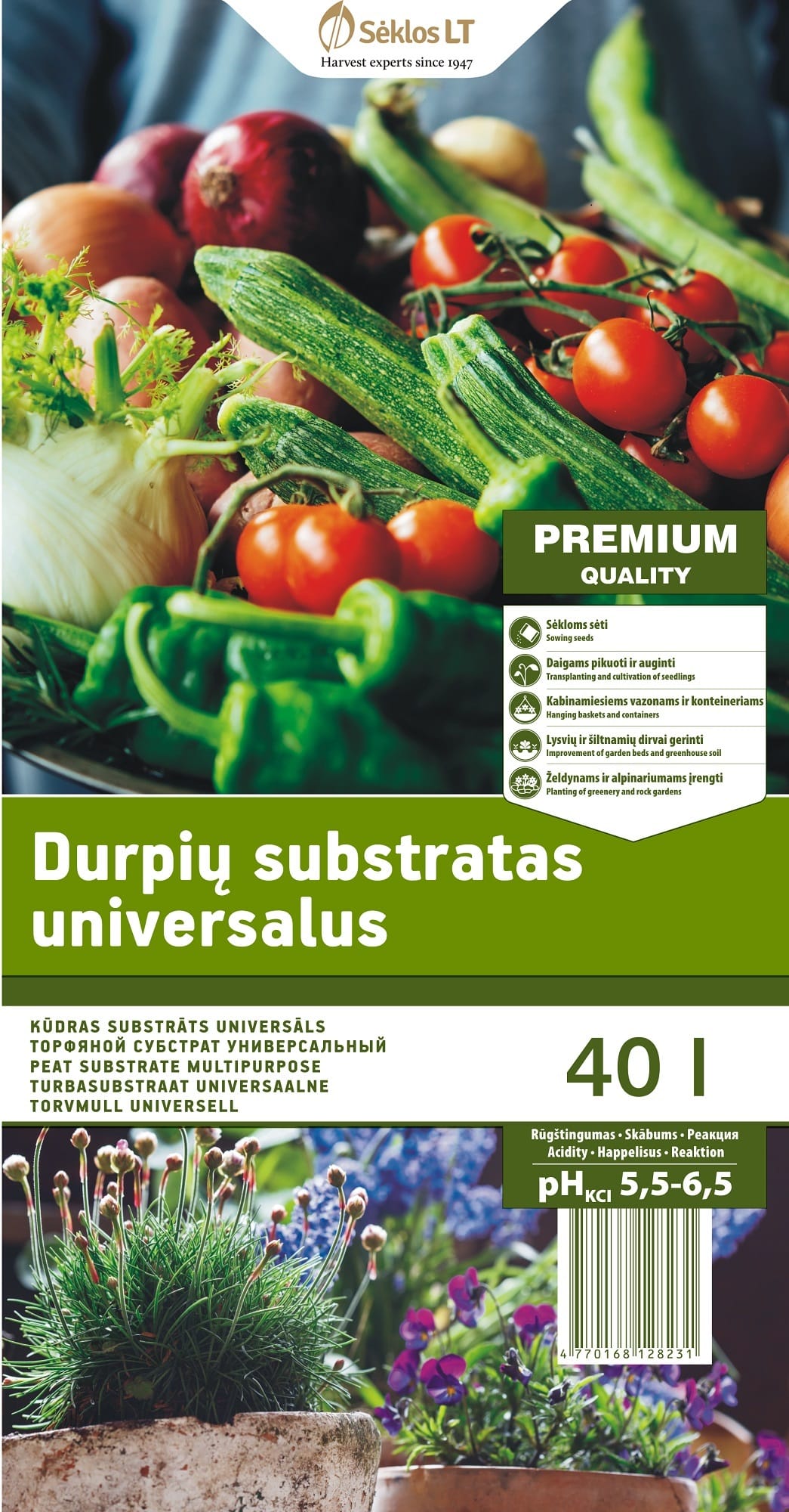 UNIVERSALUS SUBSTRATAS 40 L