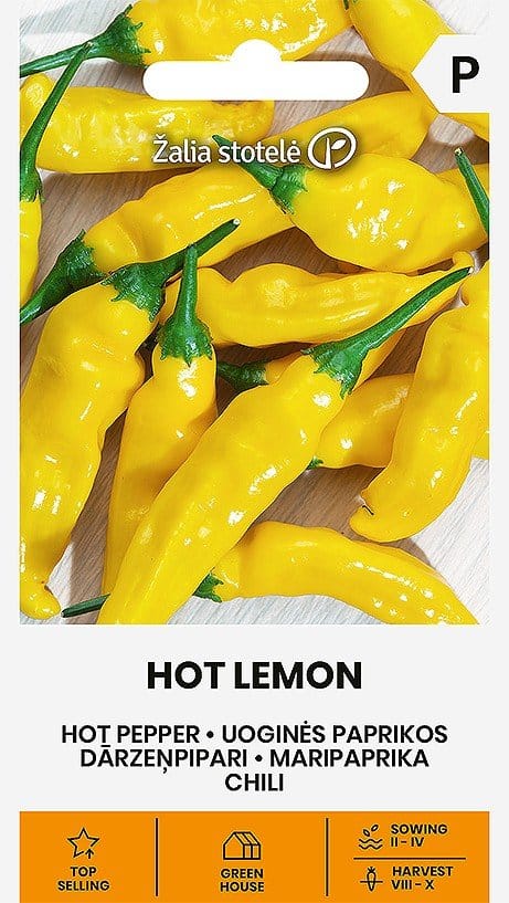 UOGINĖS PAPRIKOS HOT LEMON