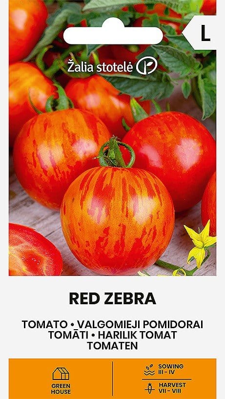 VALGOMIEJI POMIDORAI RED ZEBRA H