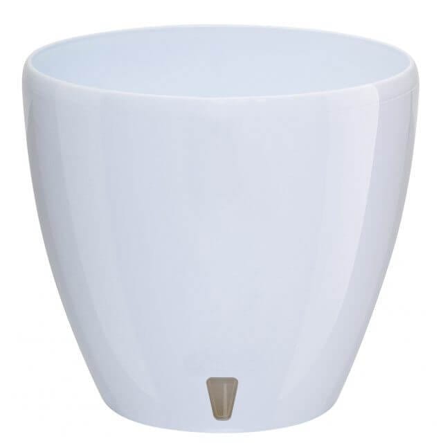VAZONAS DECO BALTAS, 28CM