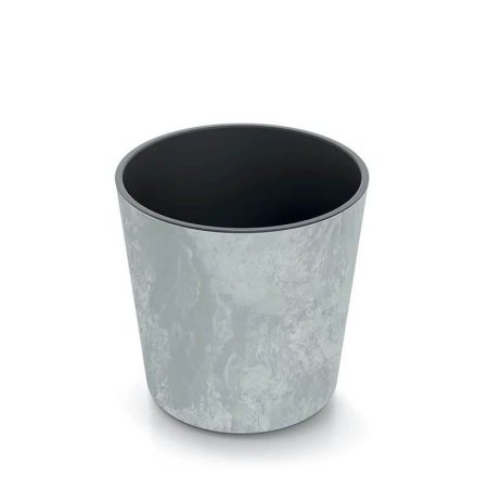 VAZONAS DURO250E PILKAS 25X25CM SU ĮDĖKLU
