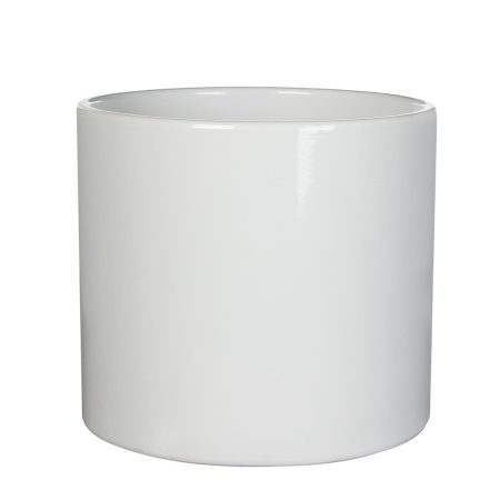 VAZONAS ERA 144051 12X10CM BALTAS