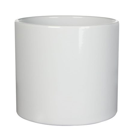 VAZONAS ERA 144053 D15H13 15x13CM BALTAS