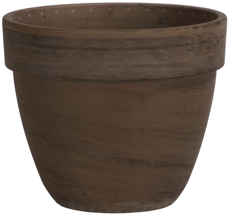 VAZONAS LAUKO KERAMINIS LEVANTE 53X43X53CM PILKAS