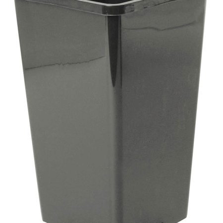 VAZONAS ROŽĖMS 16 CM JUODAS