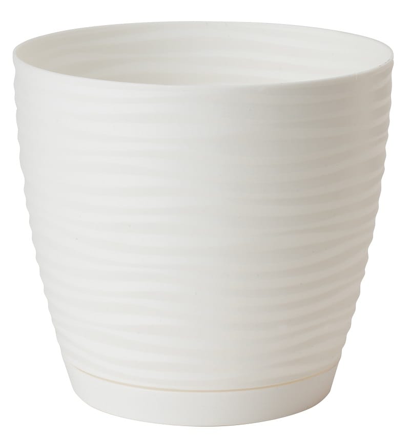 VAZONAS SAHARA 3041-011 23CM BALTAS