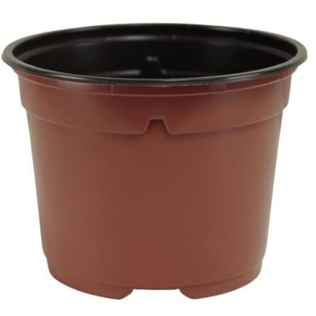 VAZONĖLIS DAIGAMS 12 CM RUDAS