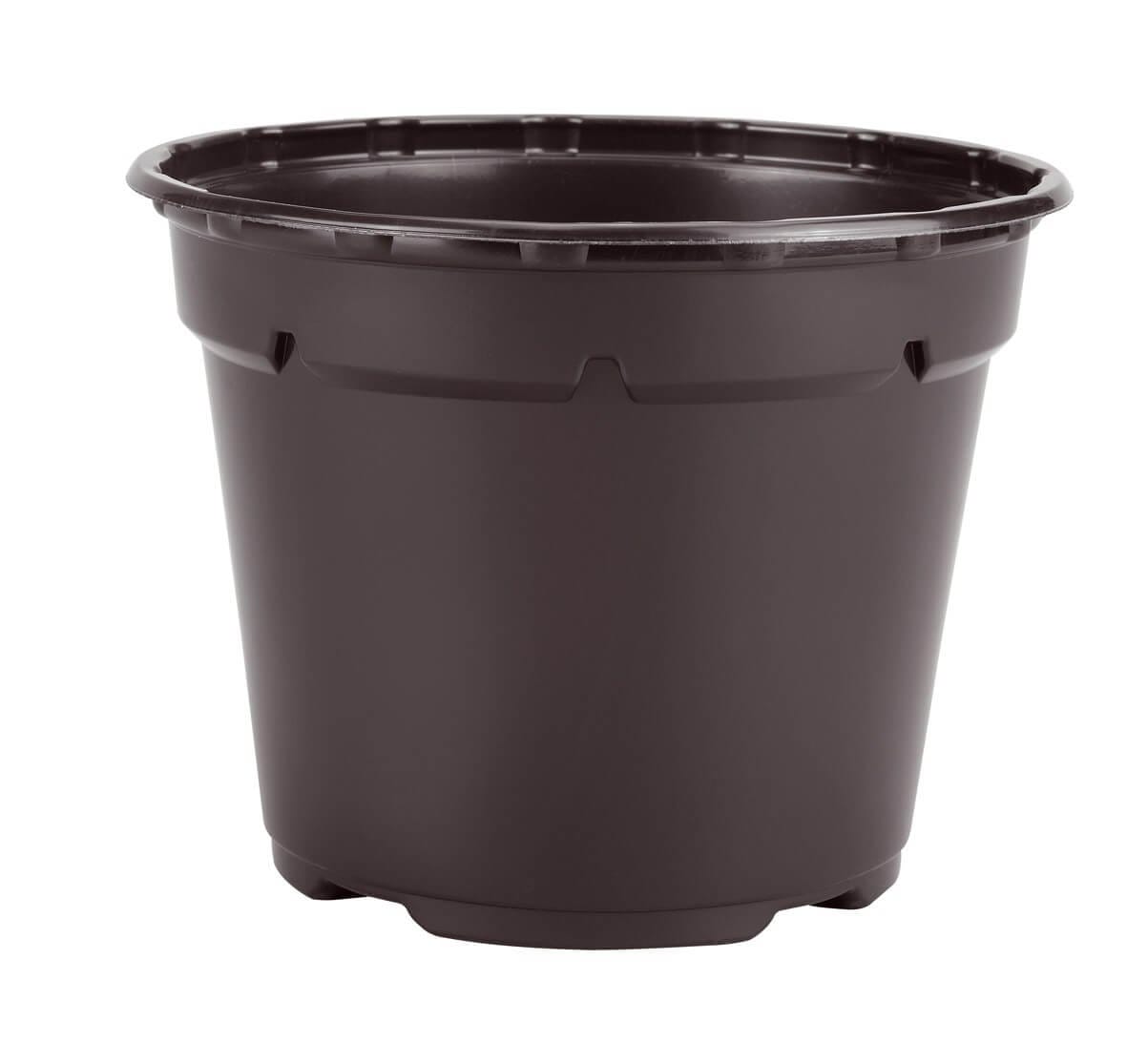 VAZONĖLIS DAIGAMS 19 CM JUODAS