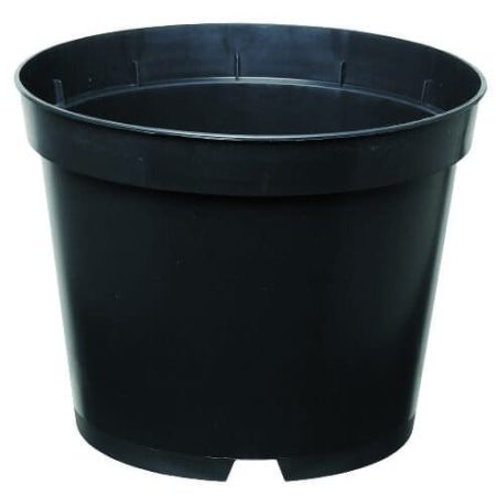 VAZONĖLIS DAIGAMS 23 CM 5L JUODAS