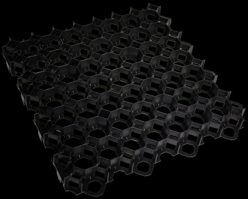 VEJOS GROTELĖS JUODOS 494x494x63MM
