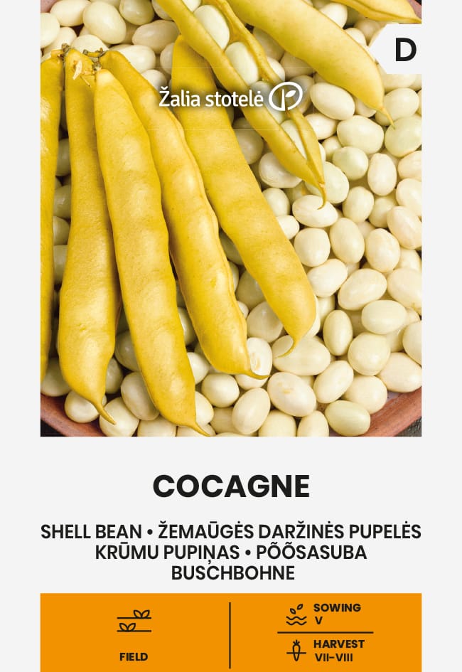 ŽEMAŪGĖS DARŽINĖS PUPELĖS COCAGNE