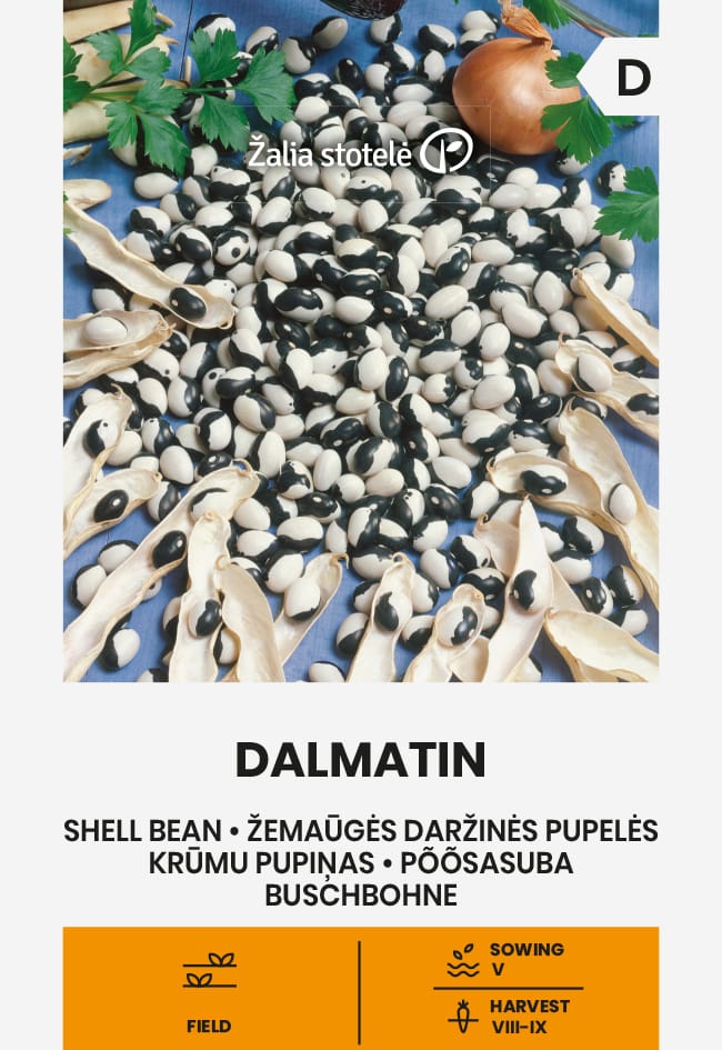 ŽEMAŪGĖS DARŽINĖS PUPELĖS DALMATIN