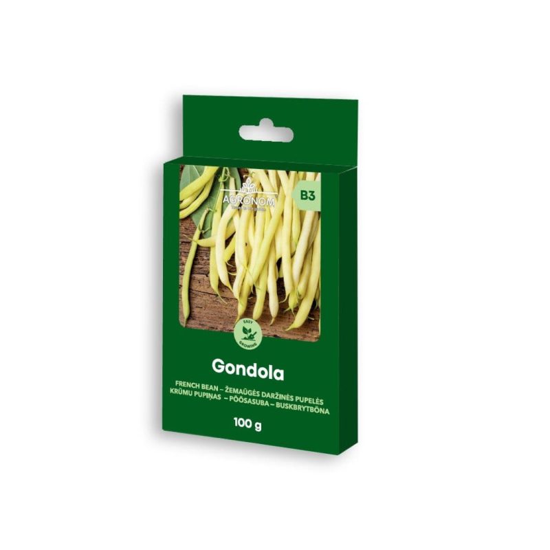 ŽEMAŪGĖS DARŽINĖS PUPELĖS GONDOLA 100G