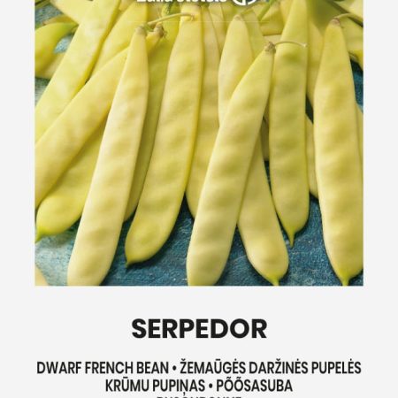 ŽEMAŪGĖS DARŽINĖS PUPELĖS SERPEDOR