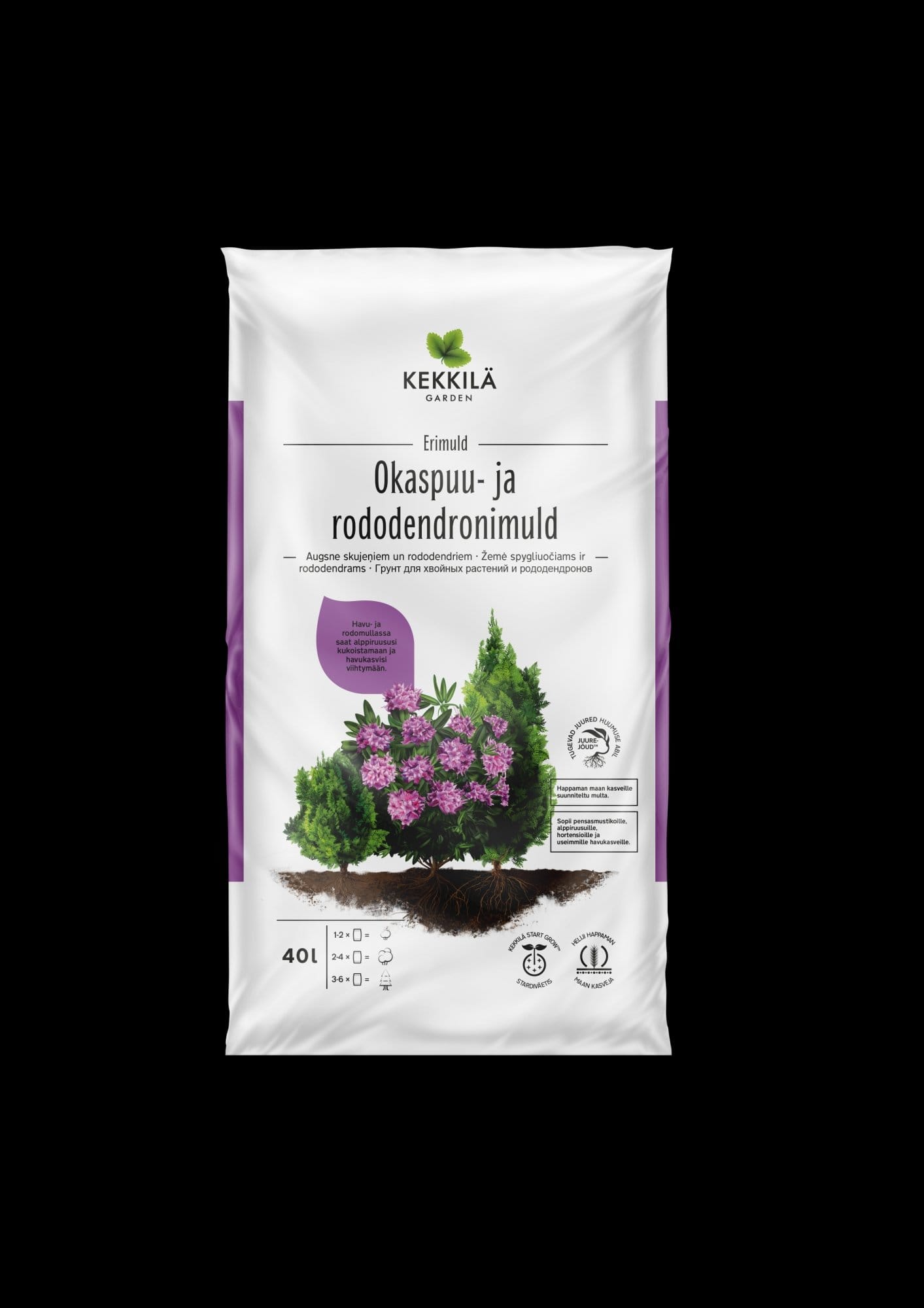 ŽEMĖ SPYGLIUOČIAMS IR RODODENDRAMS 40 L