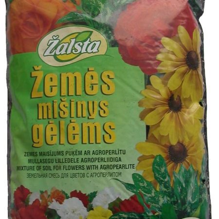 ŽEMĖS MIŠINYS GĖLĖMS SU AGROPERLITU 3 L